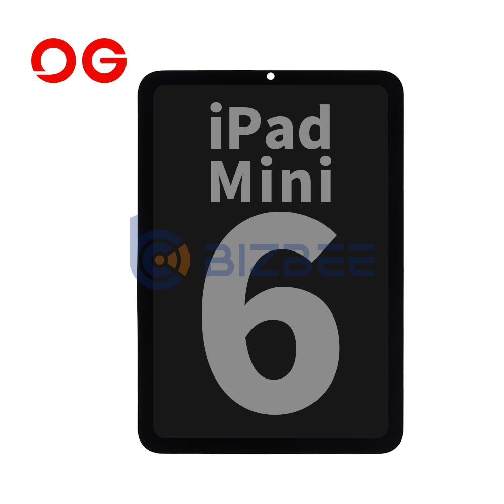 OG Display Assembly For iPad Mini 6 (A2567/A2568/A2569) (OEM Pulled) (Black)