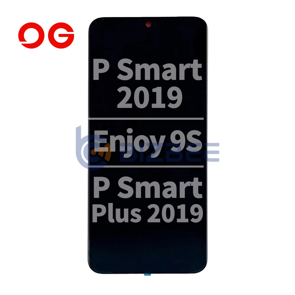 OG Display Assembly With Frame For Huawei P Smart 2019/Enjoy 9S/P Smart Plus 2019 (OEM Material) (Black)