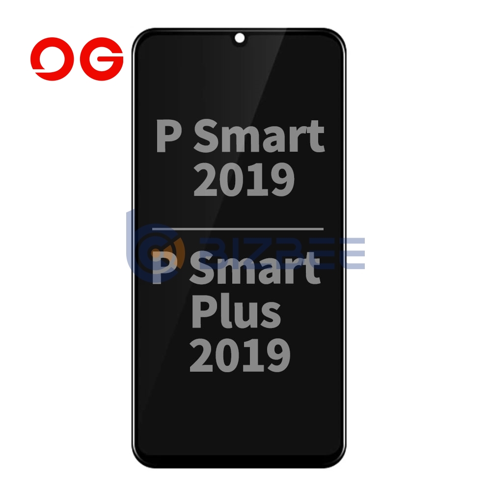 OG Display Assembly With Frame For Huawei P Smart 2019/P Smart Plus 2019 (Brand New OEM) (Black)