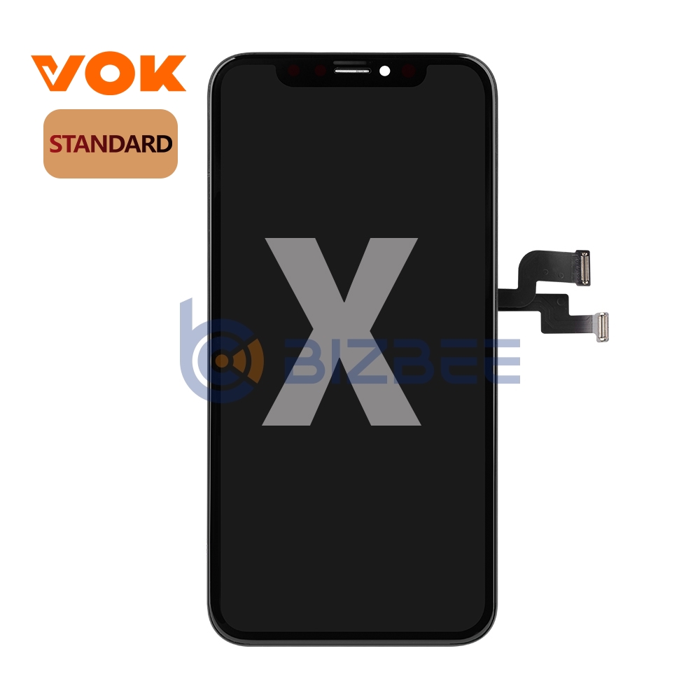 VOK OLED Assembly For iPhone X (Standard) (Black) (US Stock)