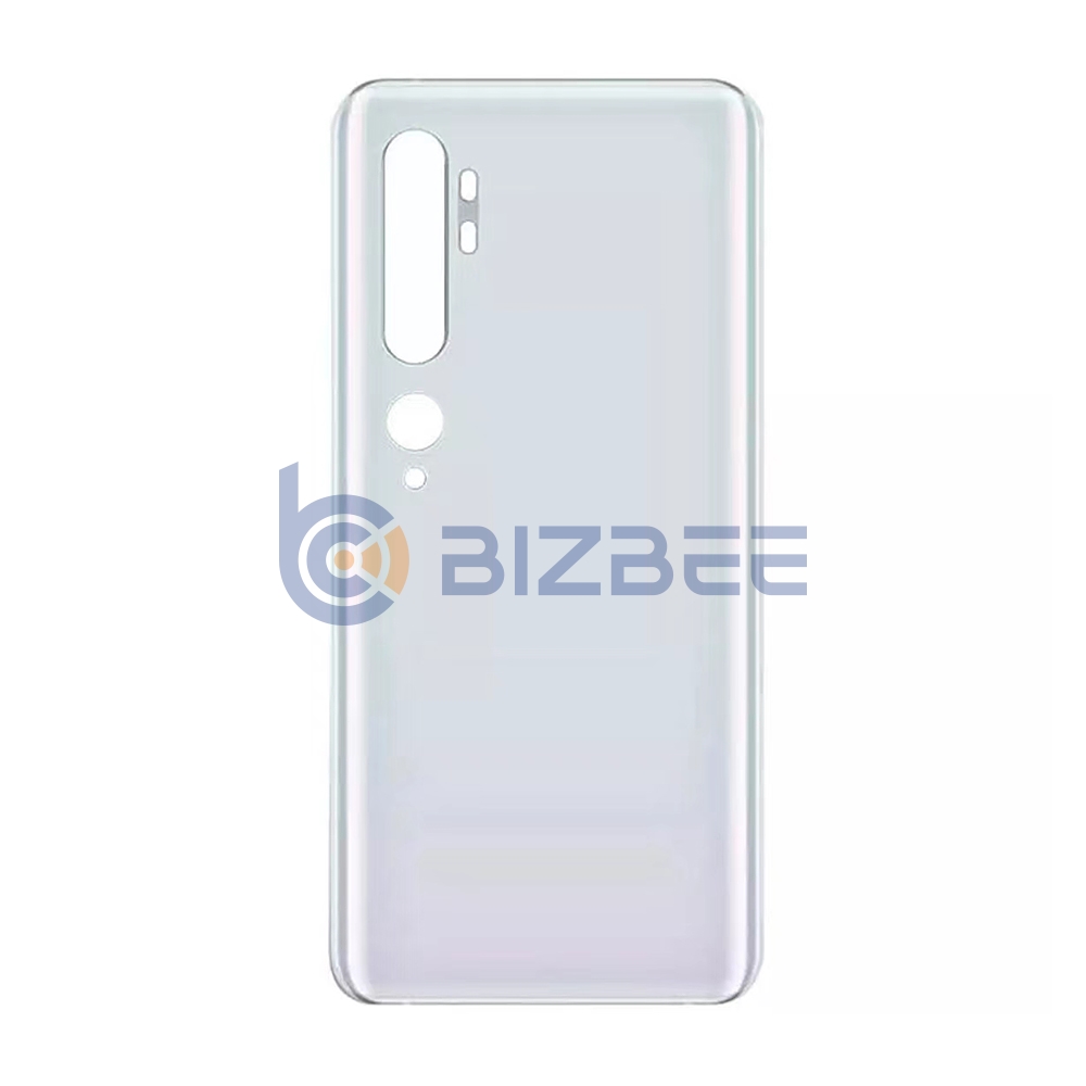 Dr.Parts Back Cover Without Logo For Xiaomi Mi Note 10 (Standard) (White)