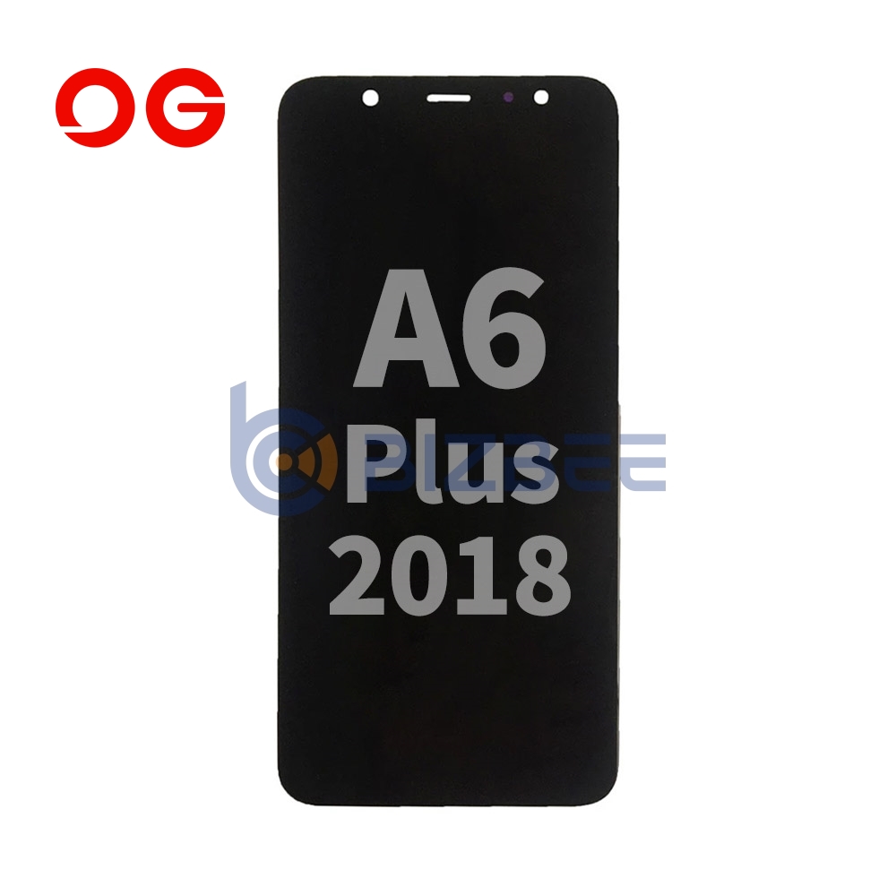 OG Display Assembly For Samsung A6+ -2018 (A605) (Refurbished) (Black)