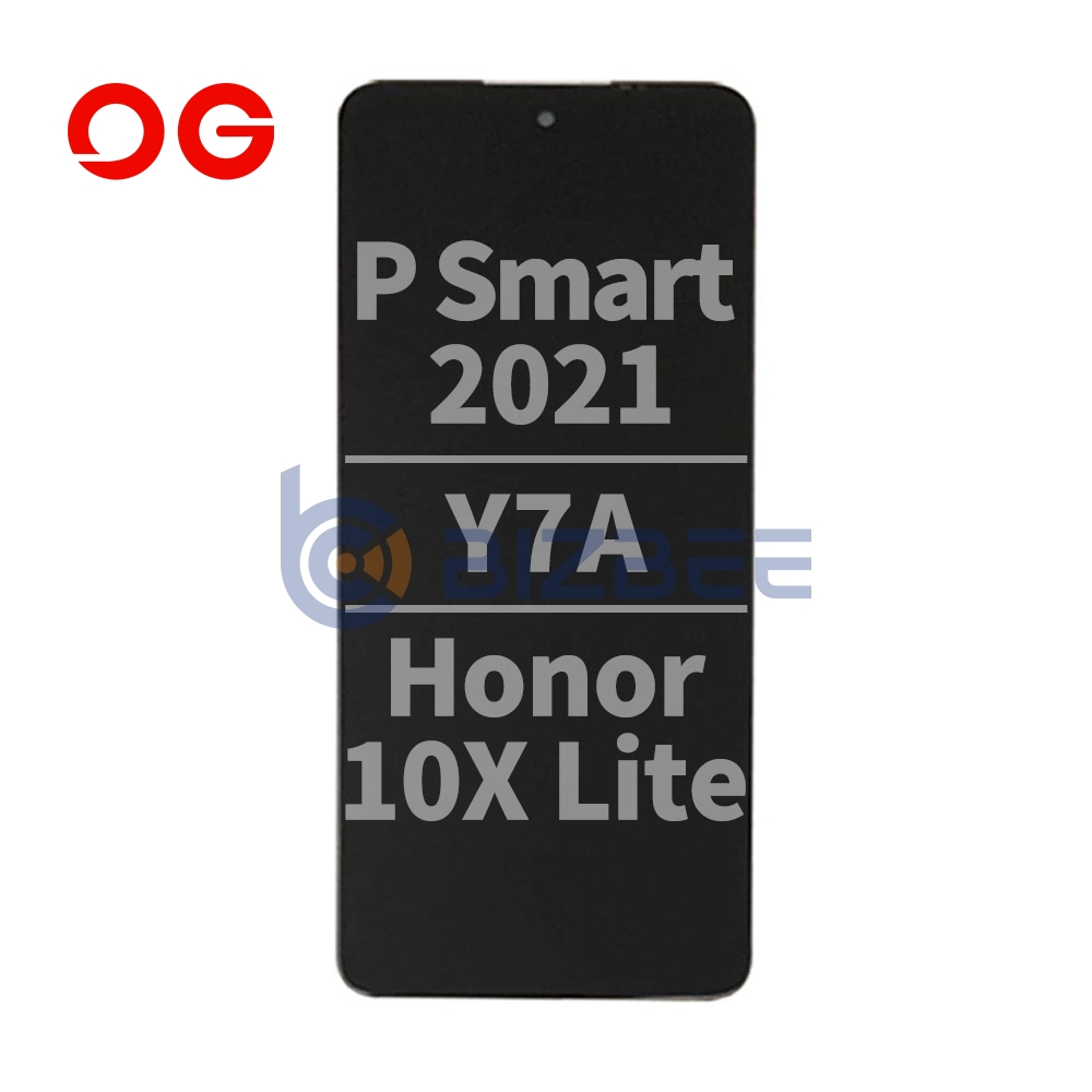 OG Display Assembly For Huawei P Smart 2021/Y7A/Honor 10X Lite (Brand New OEM) (Black)