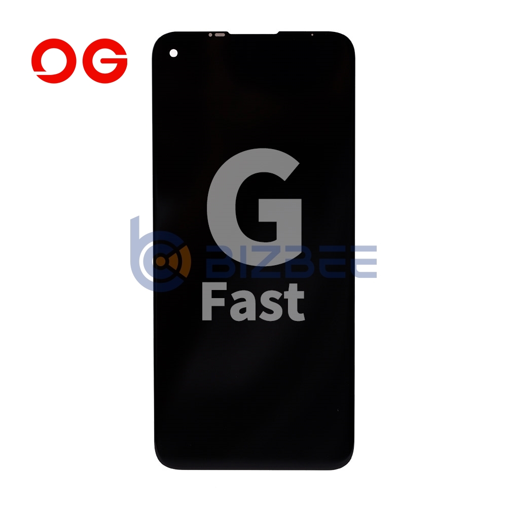 OG Display Assembly For Motorola G Fast (OEM Material) (Black)