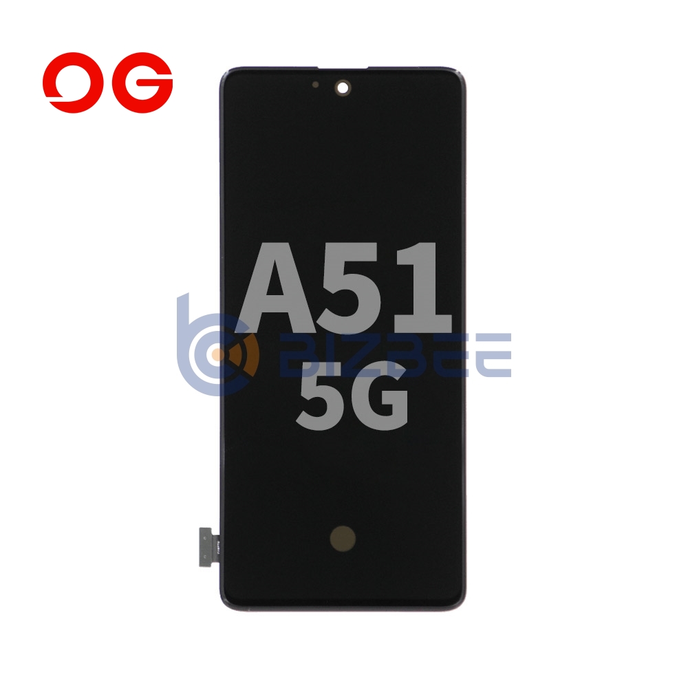OG Display Assembly For Samsung A51 5G (A516)/A51s (Refurbished) (Black)