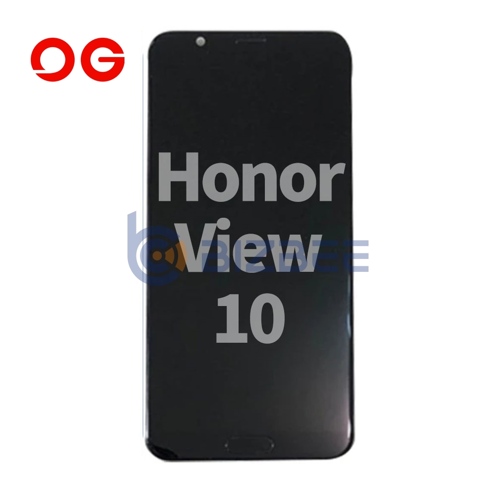 OG Display Assembly With Frame For Huawei Honor View 10 (OEM Material) (Midnight Black)