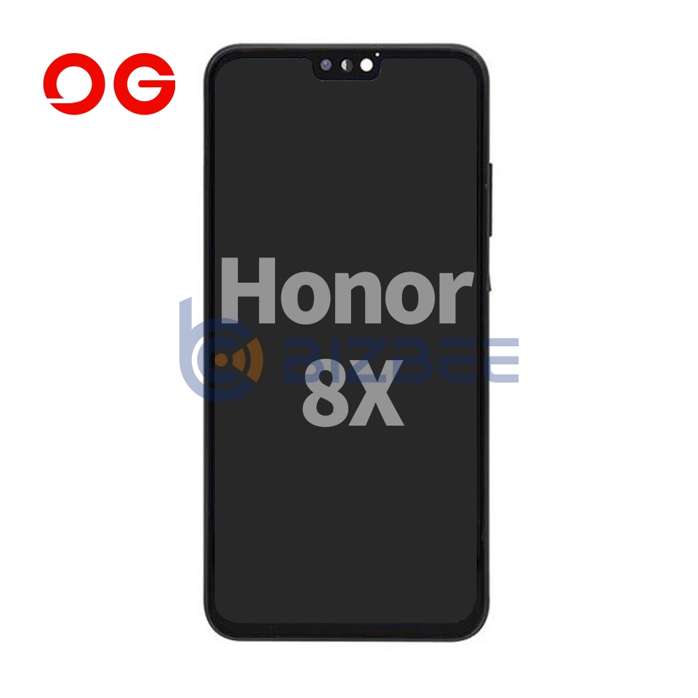 OG Display Assembly With Frame For Huawei Honor 8X (OEM Material) (Black)