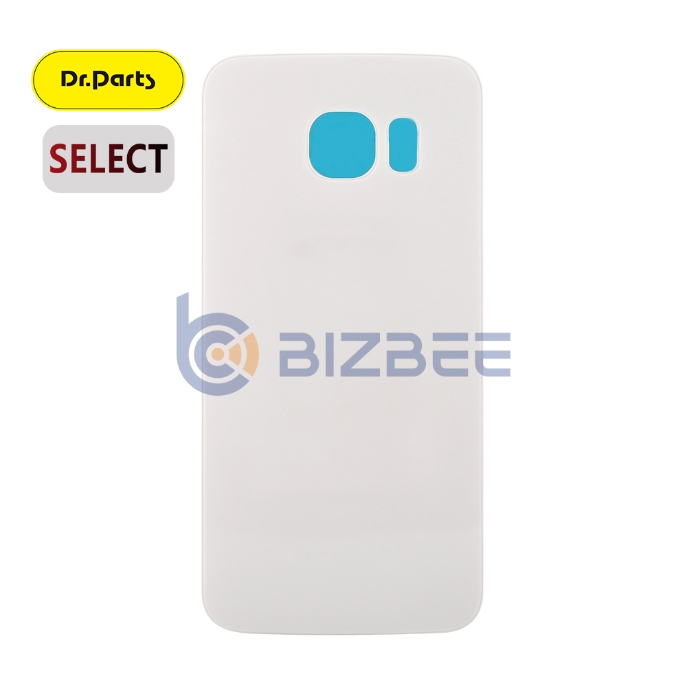 Dr.Parts Back Cover Without Logo For Samsung Galaxy S6 Edge (Select) (White Pearl )