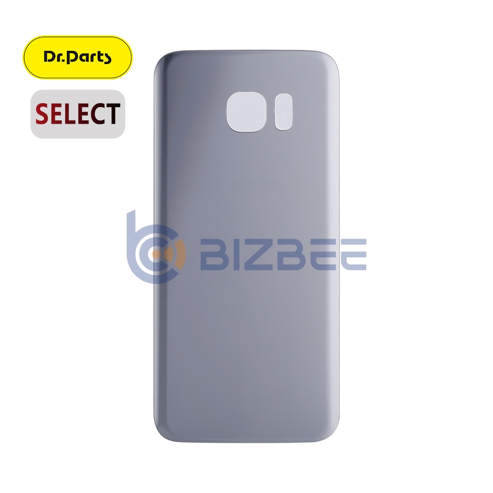 Dr.Parts Back Cover Without Logo For Samsung Galaxy S7 Edge (Select) (Silver )