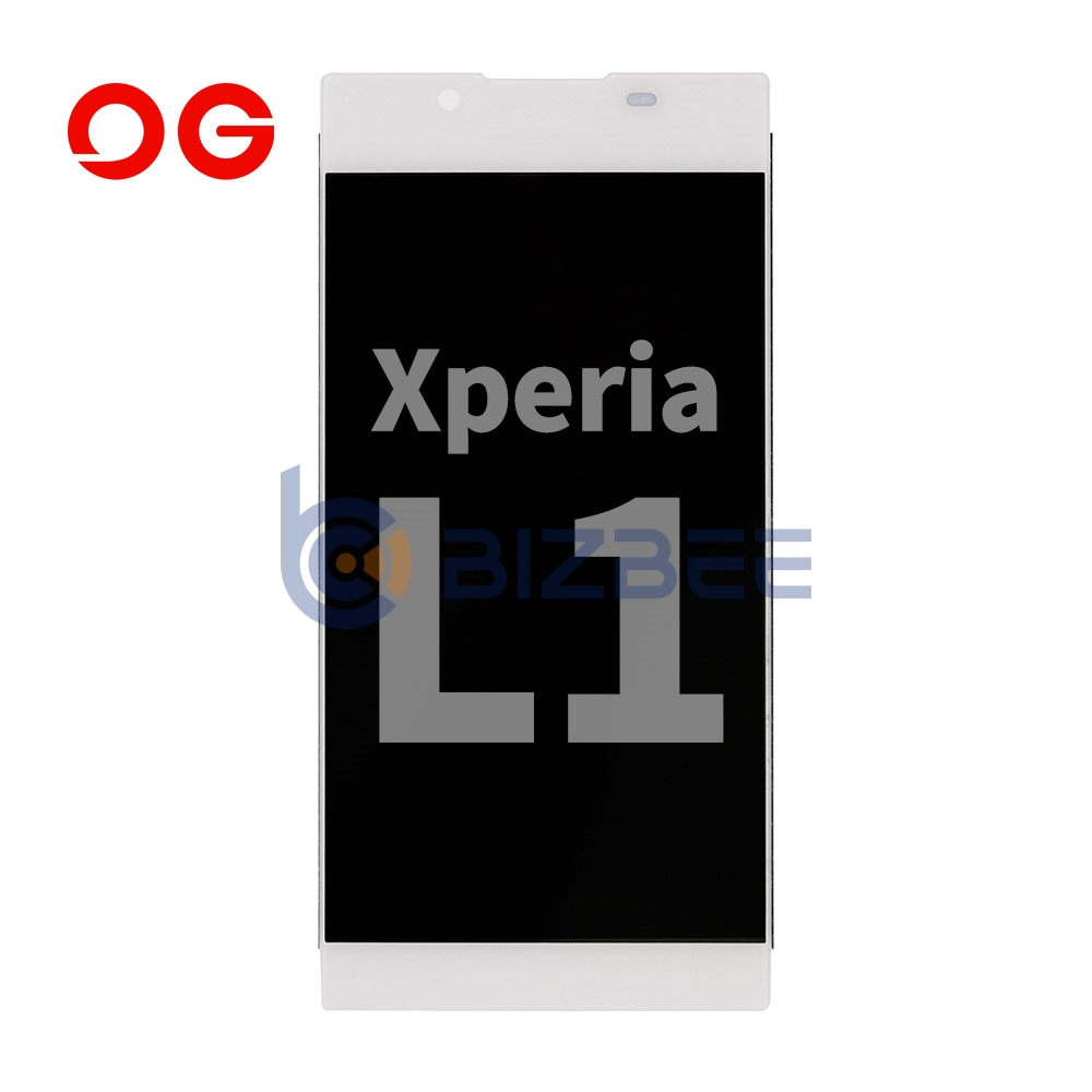 OG Display Assembly For Sony Xperia L1 (G3311/G3312) (OEM Material) (White)