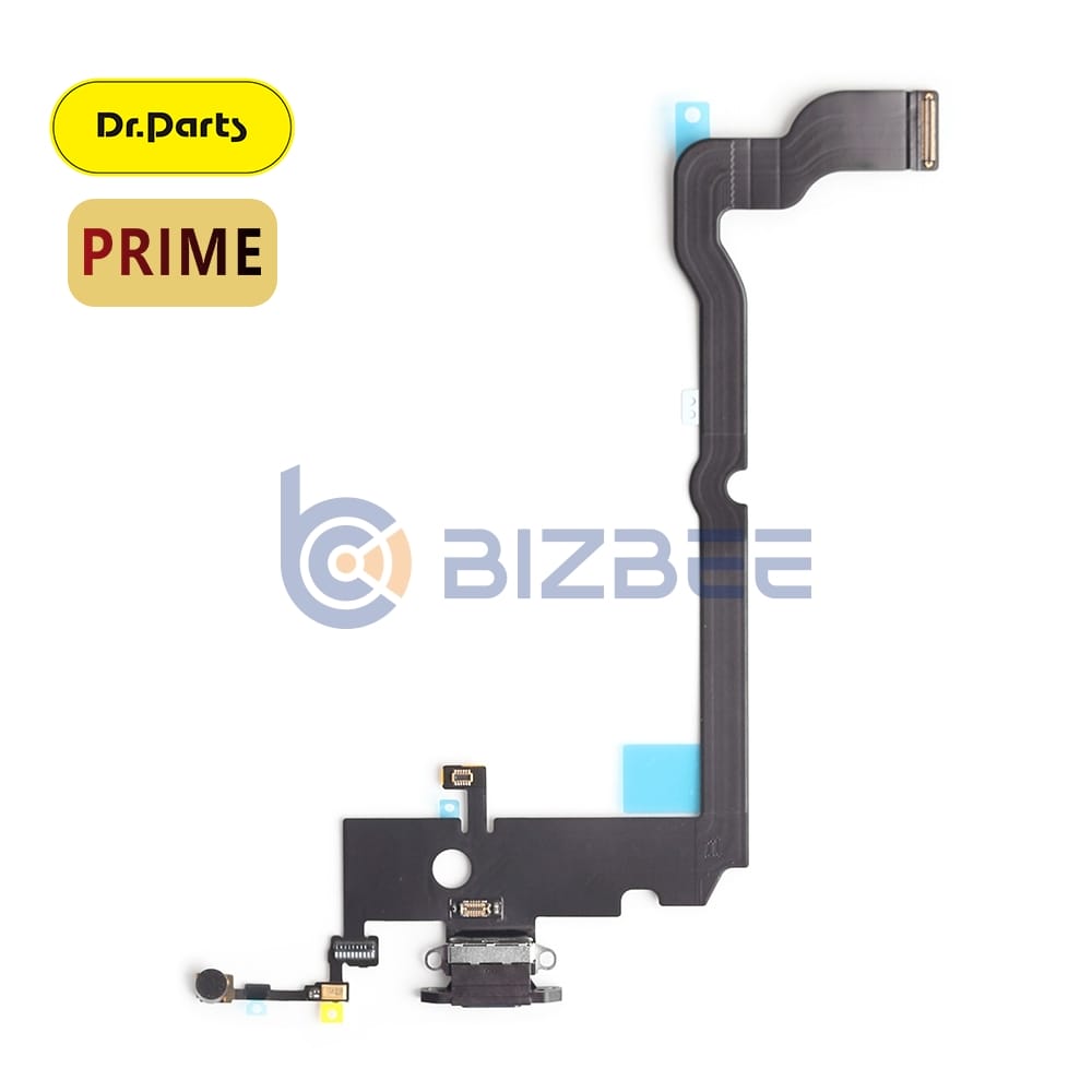 Dr.Parts Charging Port Flex Cable For iPhone XS Max (Prime) (Black)