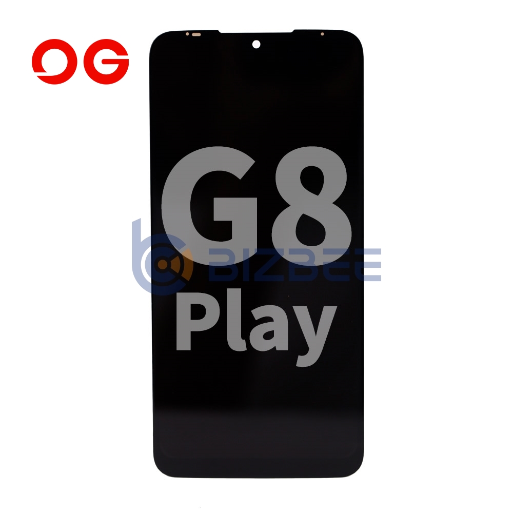 OG Display Assembly For Motorola G8 Play (OEM Material) (Black)