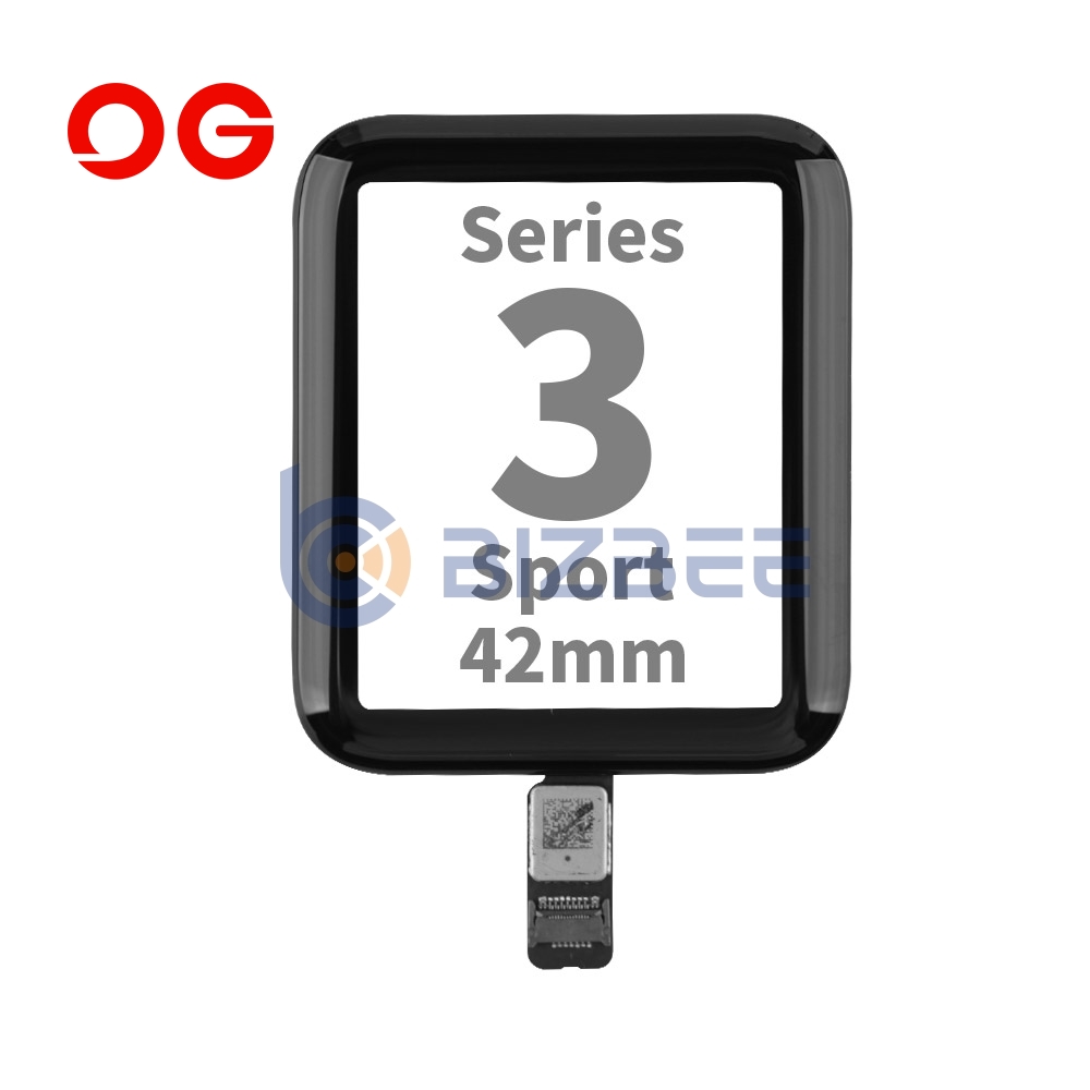 OG Touch Digitizer With OCA For iWatch Series 2/Series 3 42mm (OEM Material) (Black)