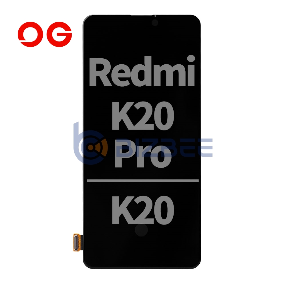 OG Display Assembly For Xiaomi Mi 9T/9T Pro/Redmi K20/K20 Pro (OEM Material) (Black)