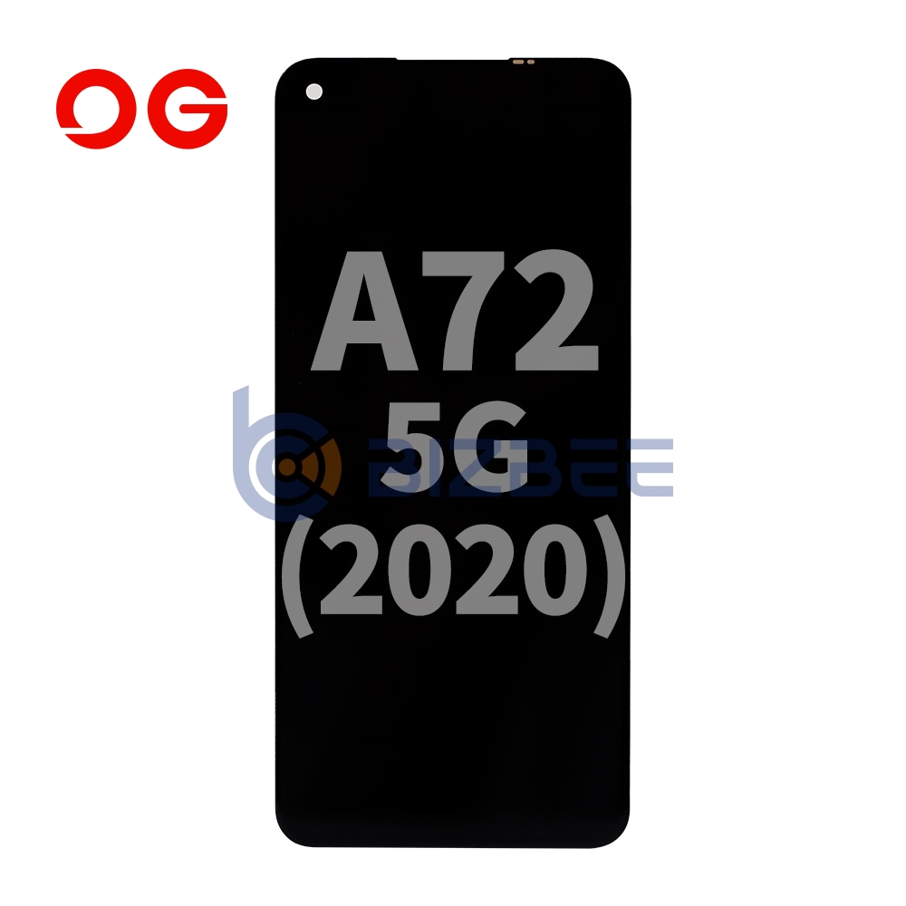 OG Display Assembly For OPPO A72 5G (2020) (OEM Material) (Black)