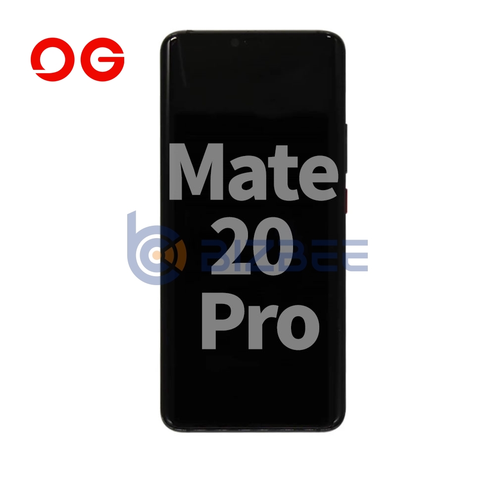 OG Display Assembly With Frame For Huawei Mate 20 Pro (Brand New OEM) (Black)