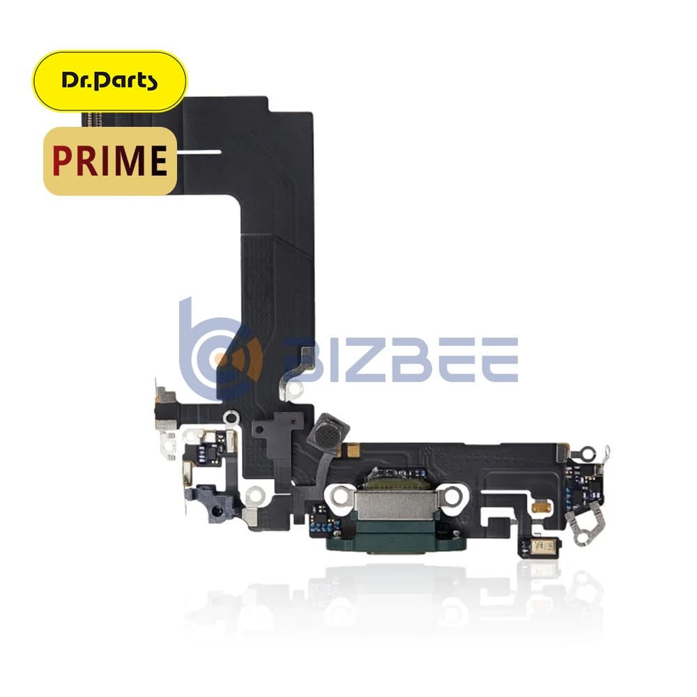 Dr.Parts Charging Port Flex Cable For iPhone 13 Mini (Prime) (Green)