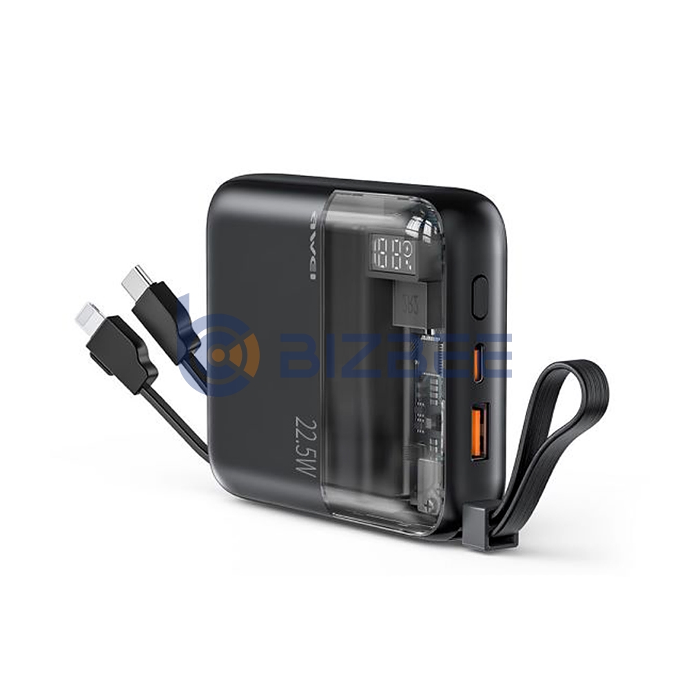 AWEI P149K 10000mAh Power Bank With Cable