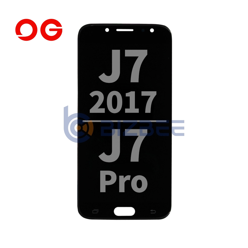 OG Display Assembly For Samsung J7 2017/J7 Pro (J730) (Refurbished) (Black)