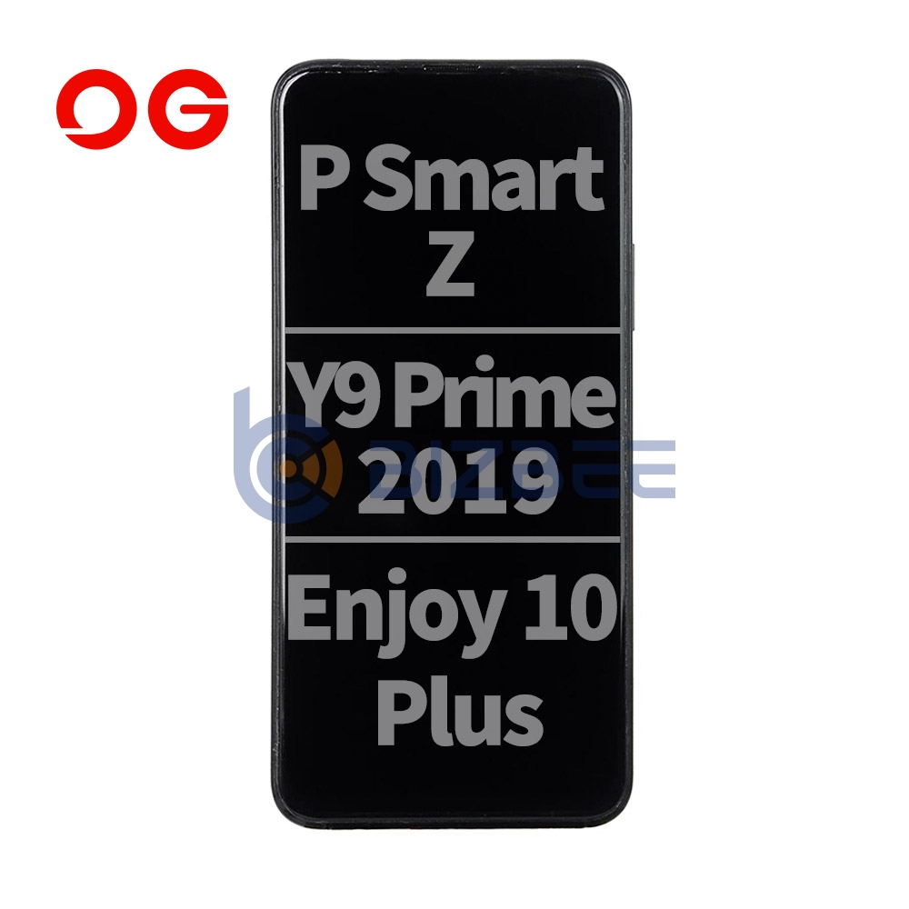 OG Display Assembly With Frame For Huawei P Smart Z/Y9 Prime 2019/Enjoy 10 Plus (Brand New OEM) (Black)