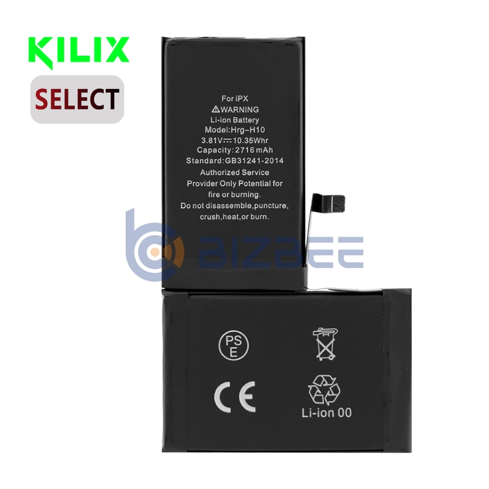 Kilix Battery For iPhone X (Select)