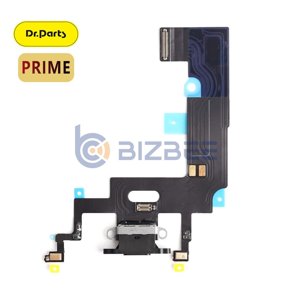 Dr.Parts Charging Port Flex Cable For iPhone XR (Prime) (Black)