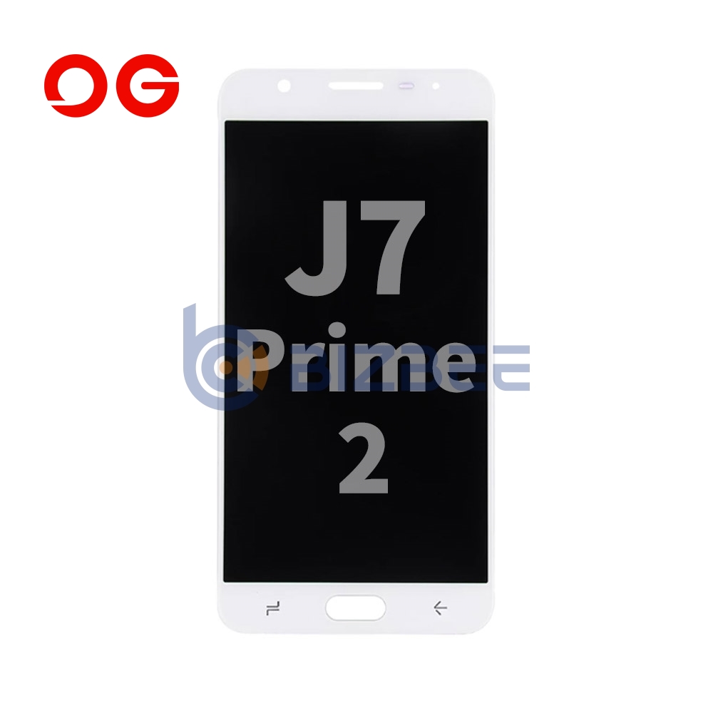 OG Display Assembly For Samsung J7 Prime 2 (G611) (Refurbished) (White)