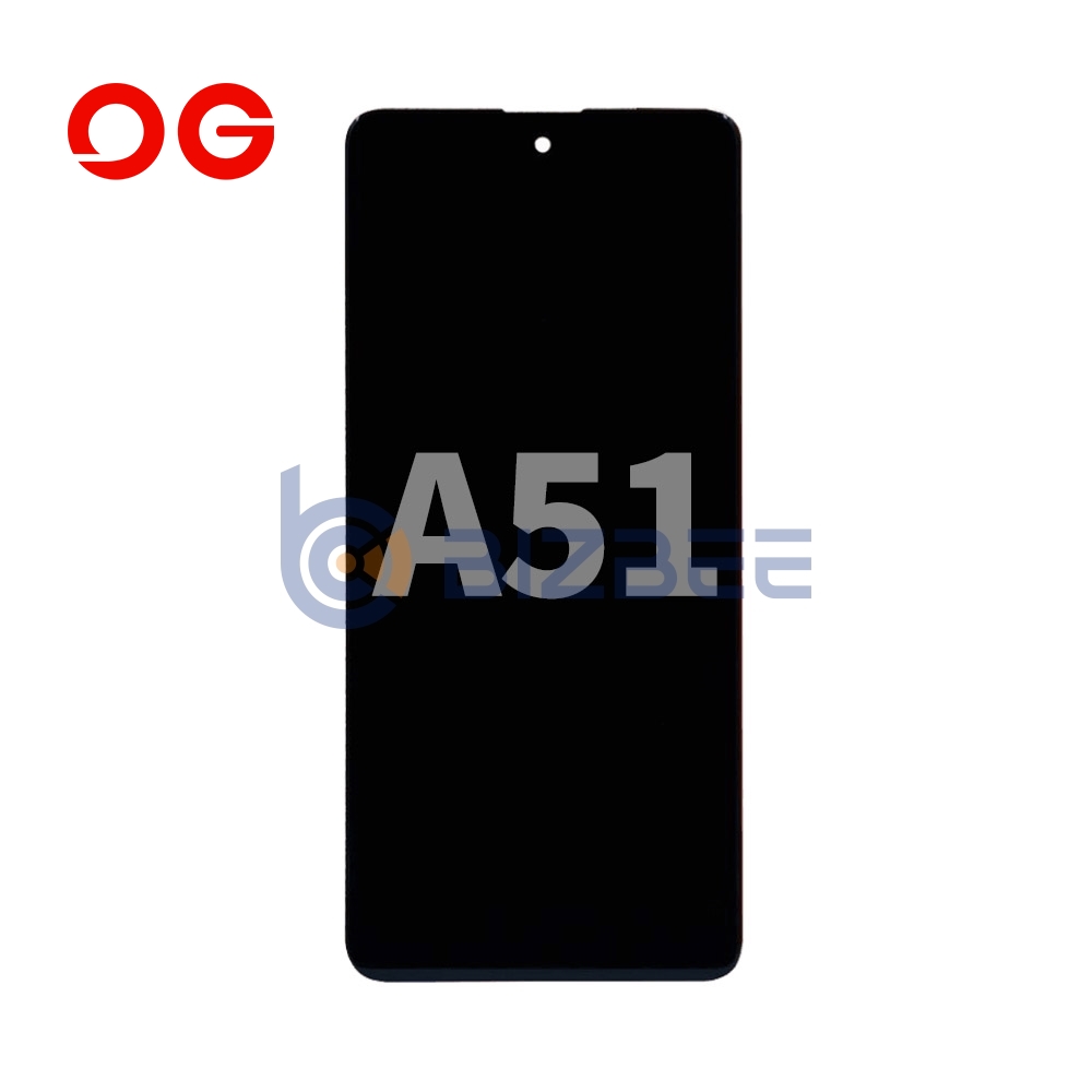 OG Display Assembly For Samsung A51 (A515) (Refurbished) (Black)