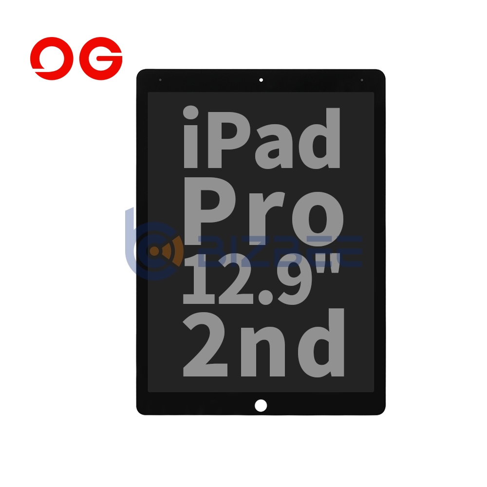 OG Display Assembly With Touch Trackpad For iPad Pro 12.9" 2nd Generation (A1670/A1671) (Refurbished) (Black)