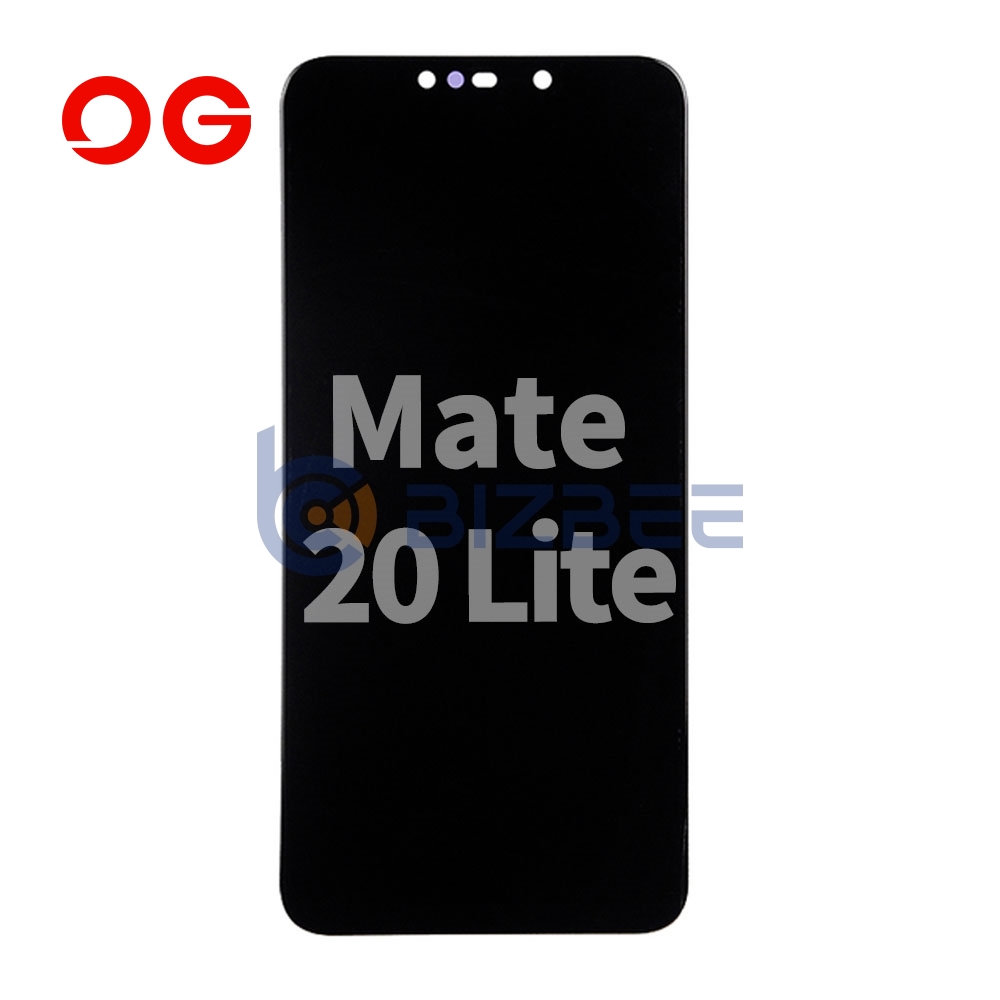 OG Display Assembly With Frame For Huawei Mate 20 Lite (OEM Material) (Platinum Gold)