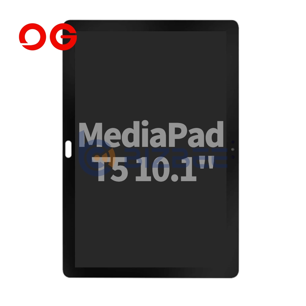 OG Display Assembly For Huawei MediaPad T5 10.1" (AGS2-L09 W09 W19) (With Key Hole) (OEM Material) (Black)