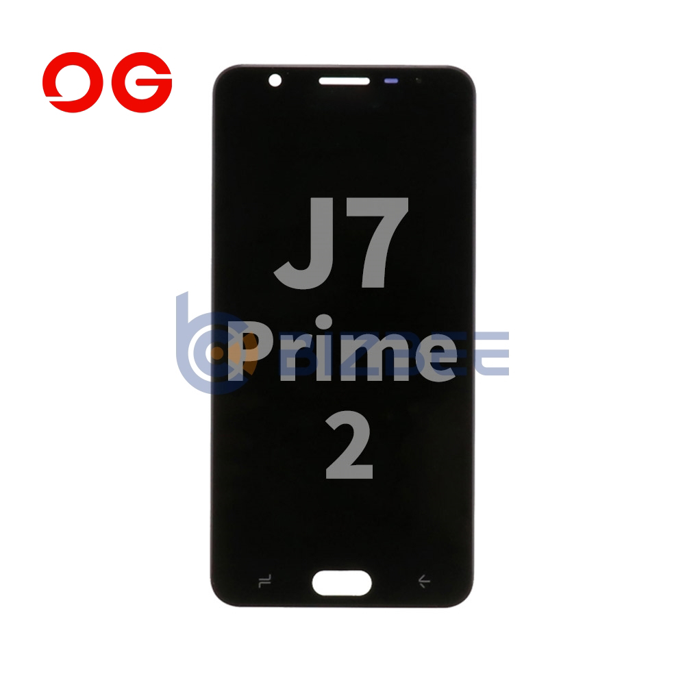 OG Display Assembly For Samsung J7 Prime 2 (G611) (Refurbished) (Black)