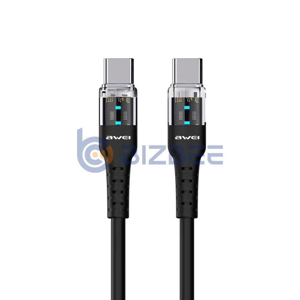 AWEI CL-138T 60W Type-C to Type-C PD Charging Cable
