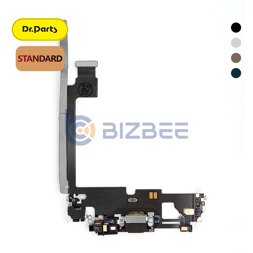 Dr.Parts Charging Port Flex Cable For iPhone 12 Pro Max (Standard) (Graphite )