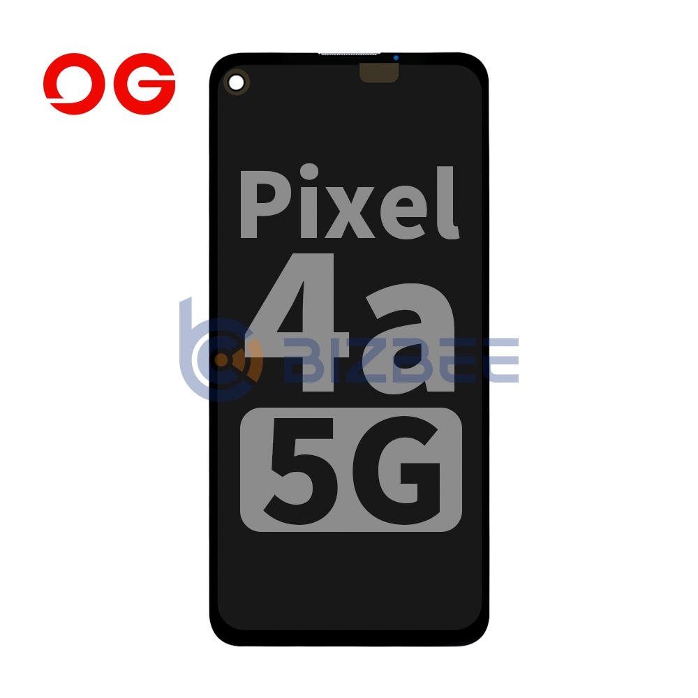OG Display Assembly For Google Pixel 4a 5G (Refurbished) (Black)