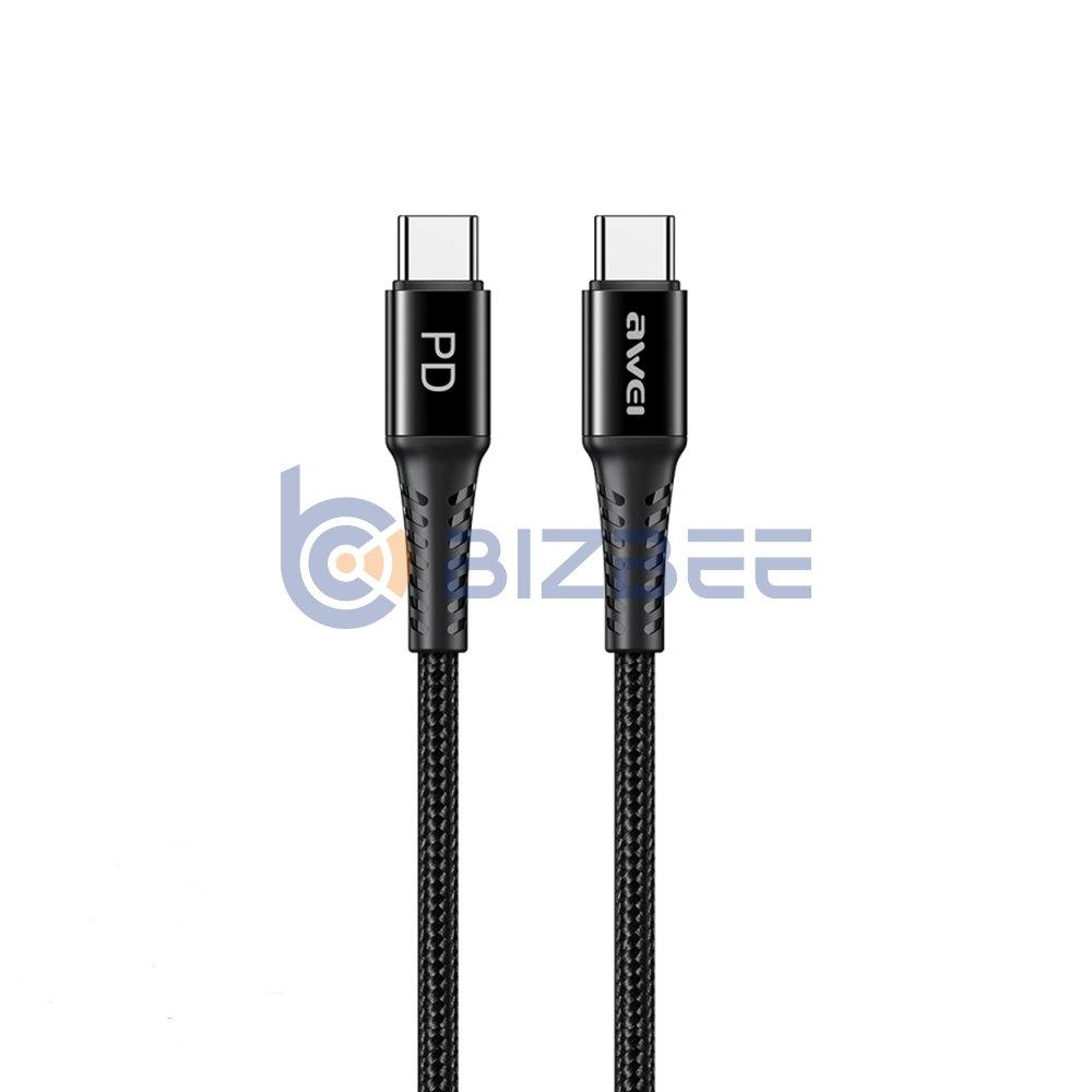 AWEI CL-111T 60W Type-C to Type-C PD Charging Cable