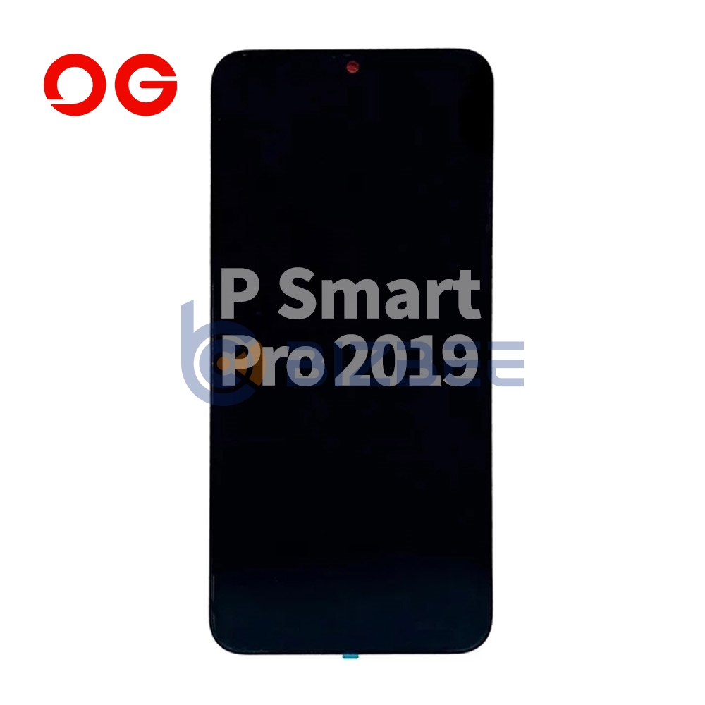 OG Display Assembly With Frame For Huawei P Smart 2019 (OEM Material) (Black)