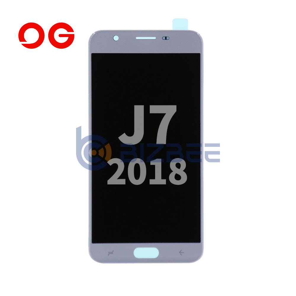 OG Display Assembly For Samsung J7 2018 (J737) (Refurbished) (Blue)