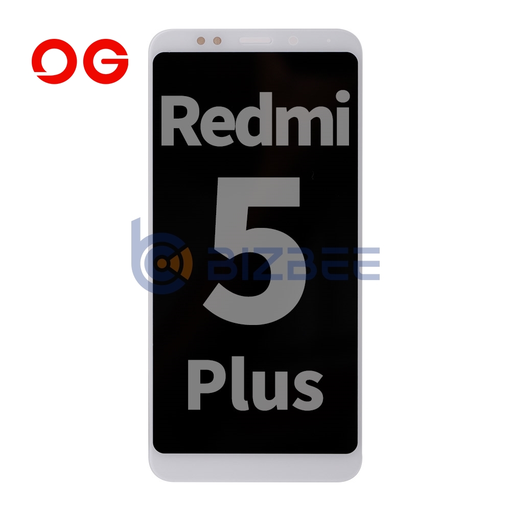 OG Display Assembly For Xiaomi Redmi 5 Plus (OEM Material) (White)