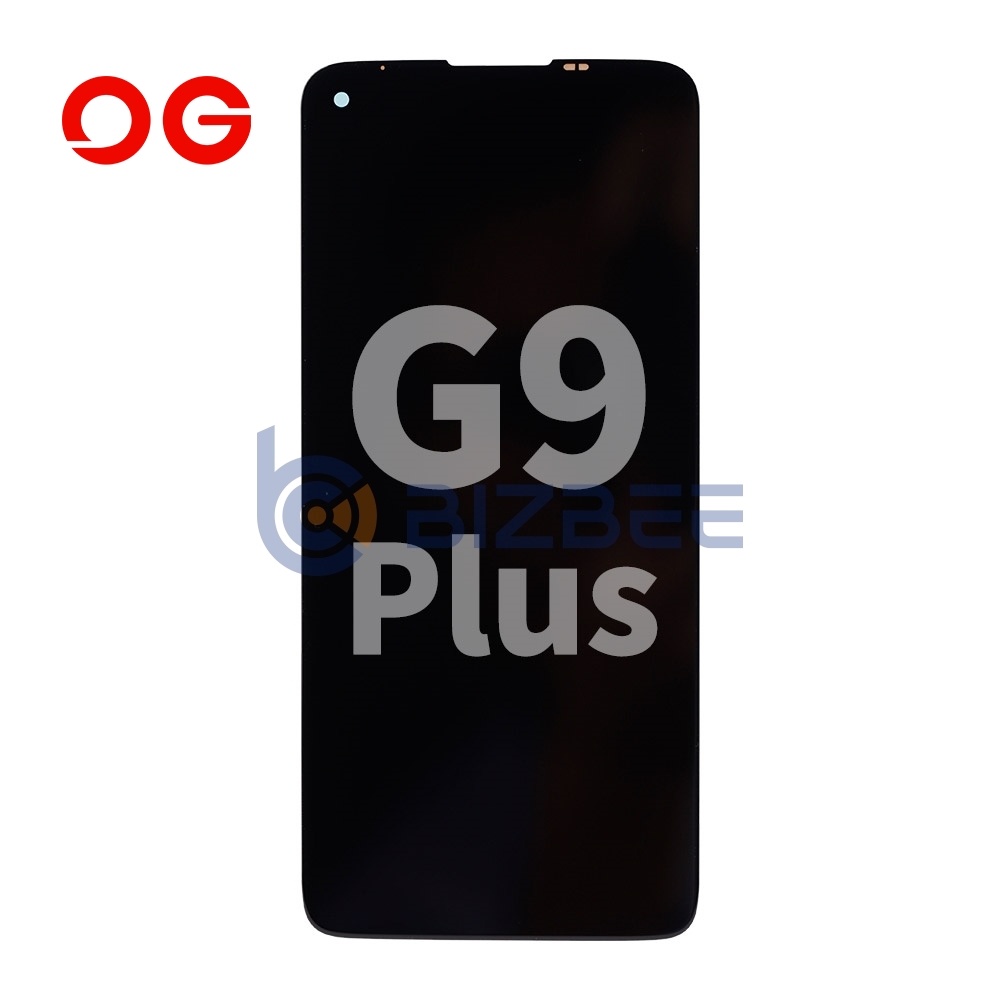 OG Display Assembly For Motorola G9 Plus (OEM Material) (Black)