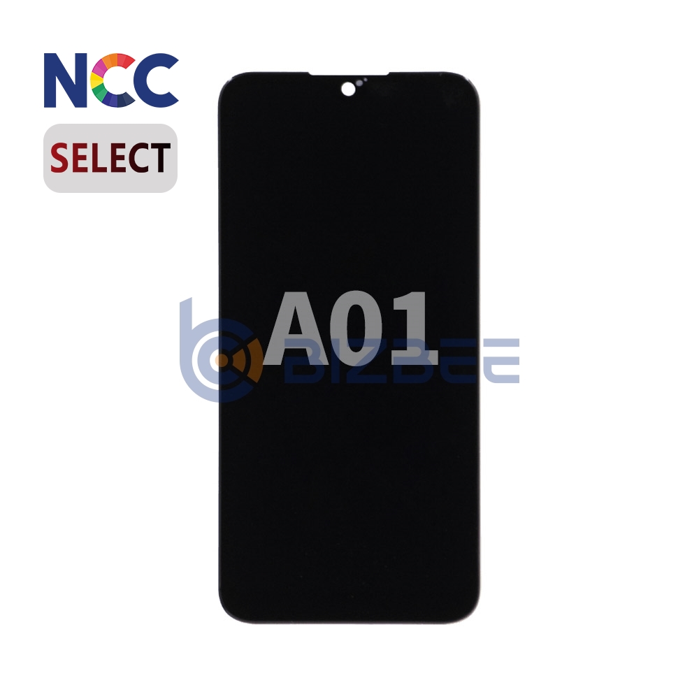 NCC Incell LCD Assembly For Samsung A01 (A015) (Wide Connector) (Select) (Black)