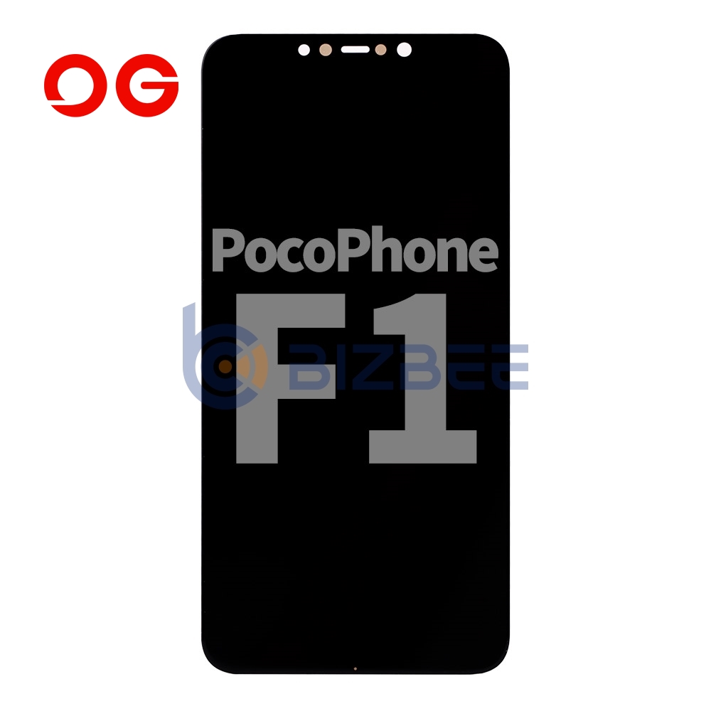 OG Display Assembly For Xiaomi PocoPhone F1 (OEM Material) (Black)