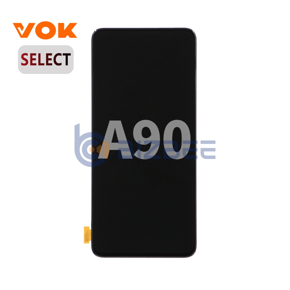 VOK OLED  Assembly For Samsung A90 (A905) (Select) (Black)
