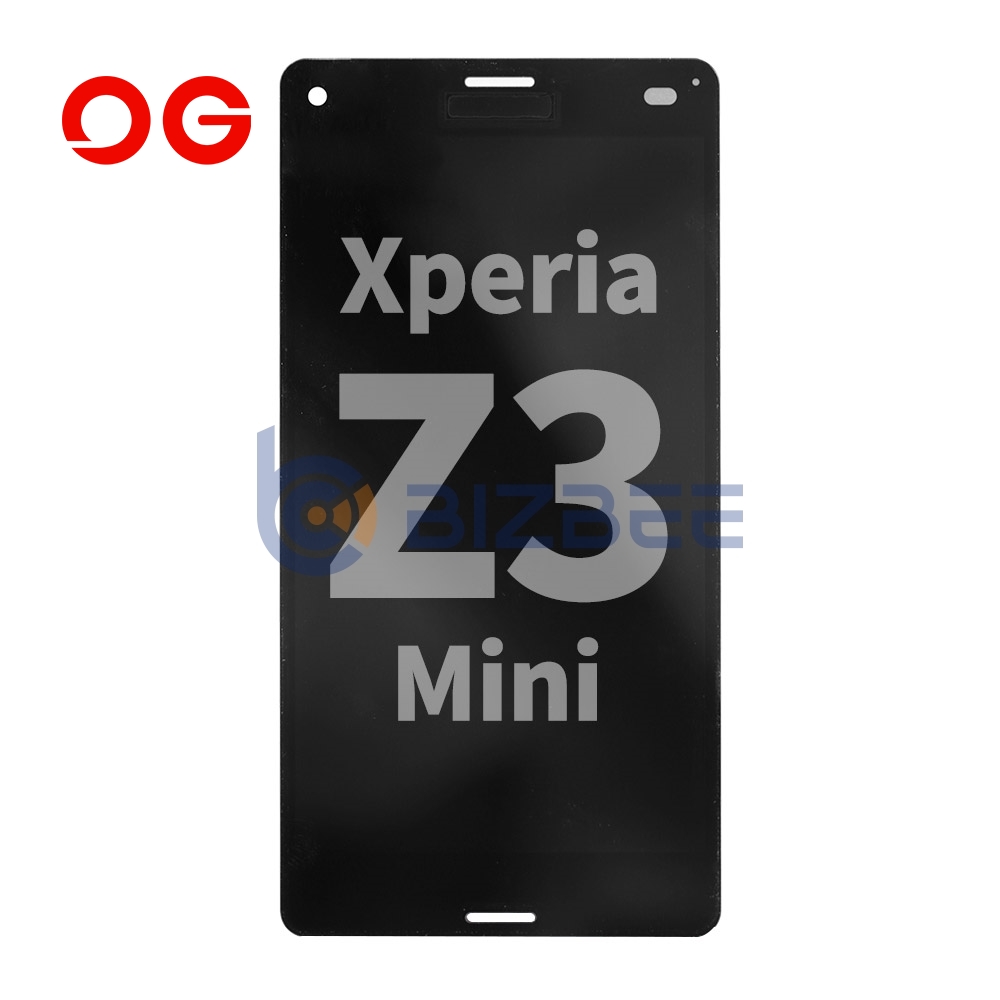 OG Display Assembly For Sony Xperia Z3 Mini/Compact (Brand New OEM) (Black)