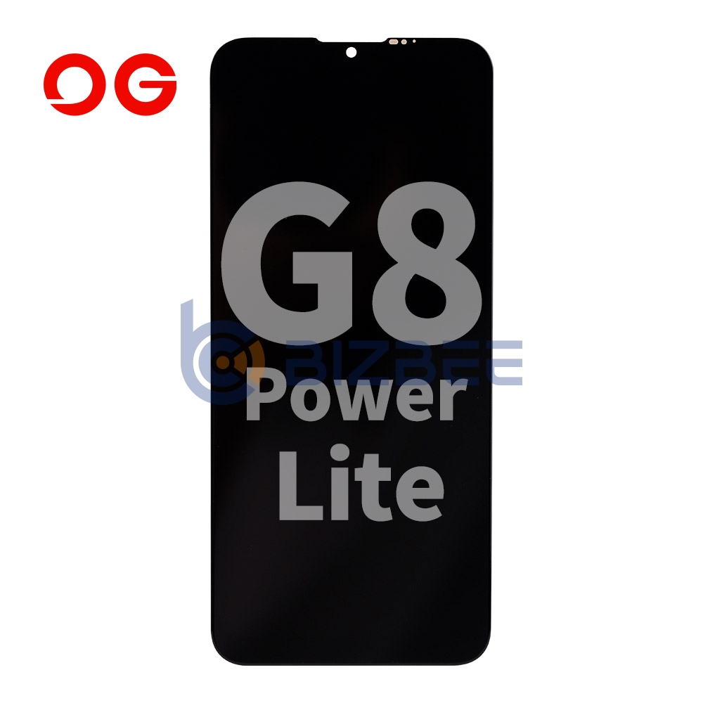 OG Display Assembly For Motorola G8 Power Lite (OEM Material) (Black)