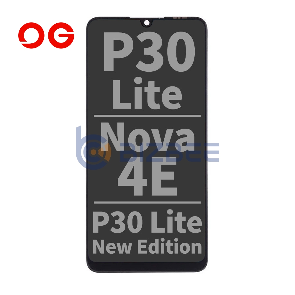 OG Display Assembly For Huawei P30 Lite/Nova 4E/P30 Lite New Edition (Brand New OEM) (Black)