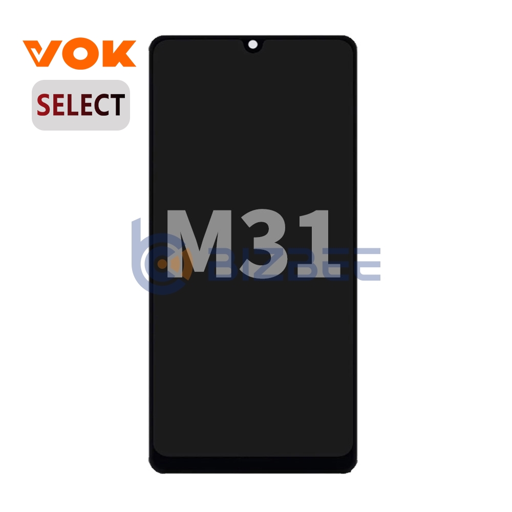 VOK OLED  Assembly With Frame For Samsung M31 (A315) (Select) (Black)