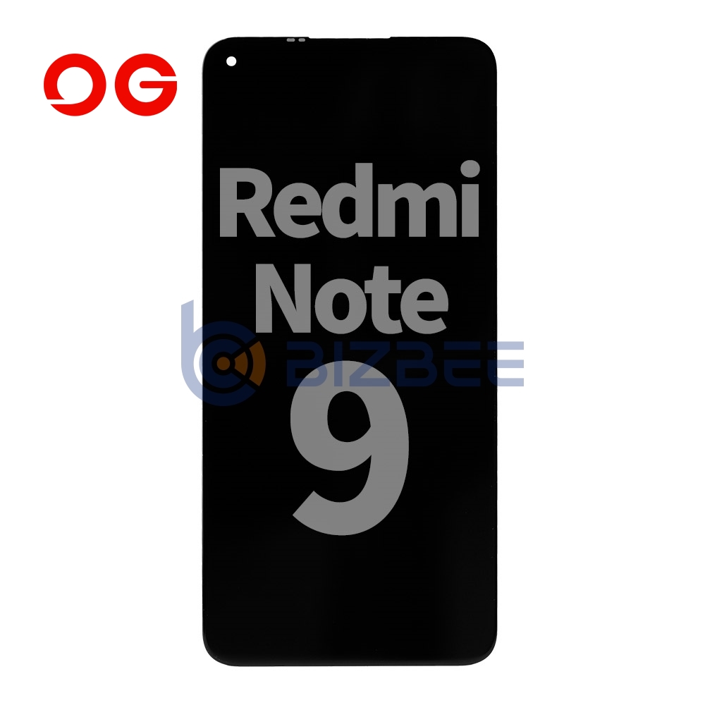 OG Display Assembly For Xiaomi Redmi Note 9 (OEM Material) (Black)