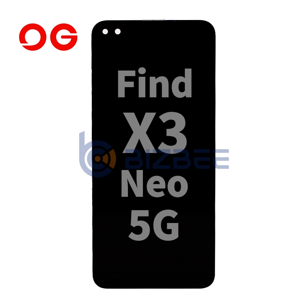 OG Display Assembly For OPPO Find X3 Neo 5G (Refurbished) (Black)