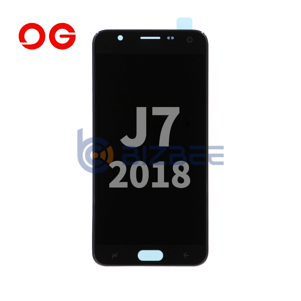 OG Display Assembly For Samsung J7 2018 (J737) (Refurbished) (Black)